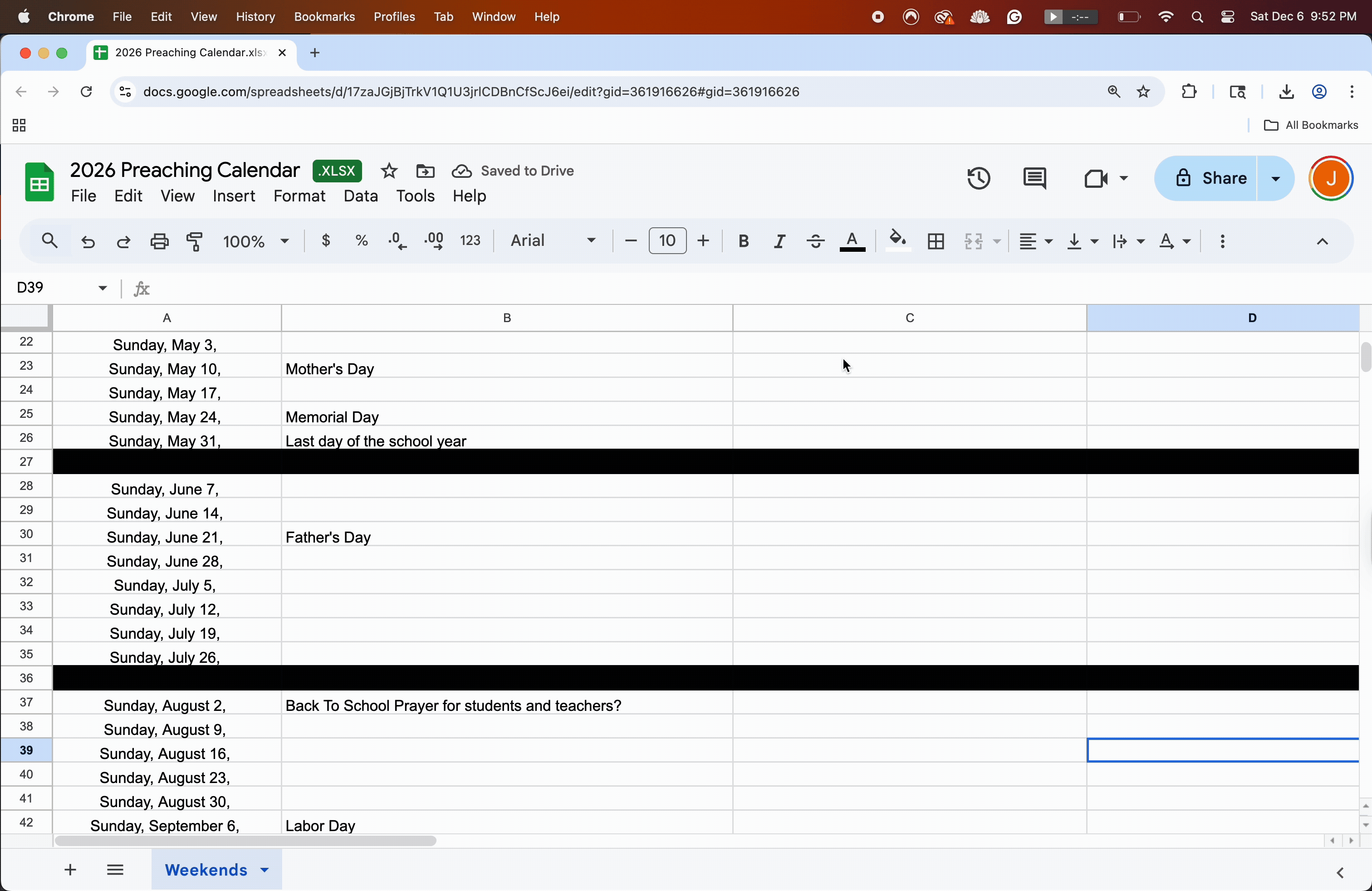 How To Use a Preaching Calendar to Plan Your Year Adobe Express Vacation Clip